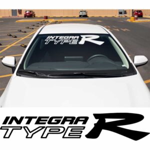 Acura Integra Type R Windshield Banner