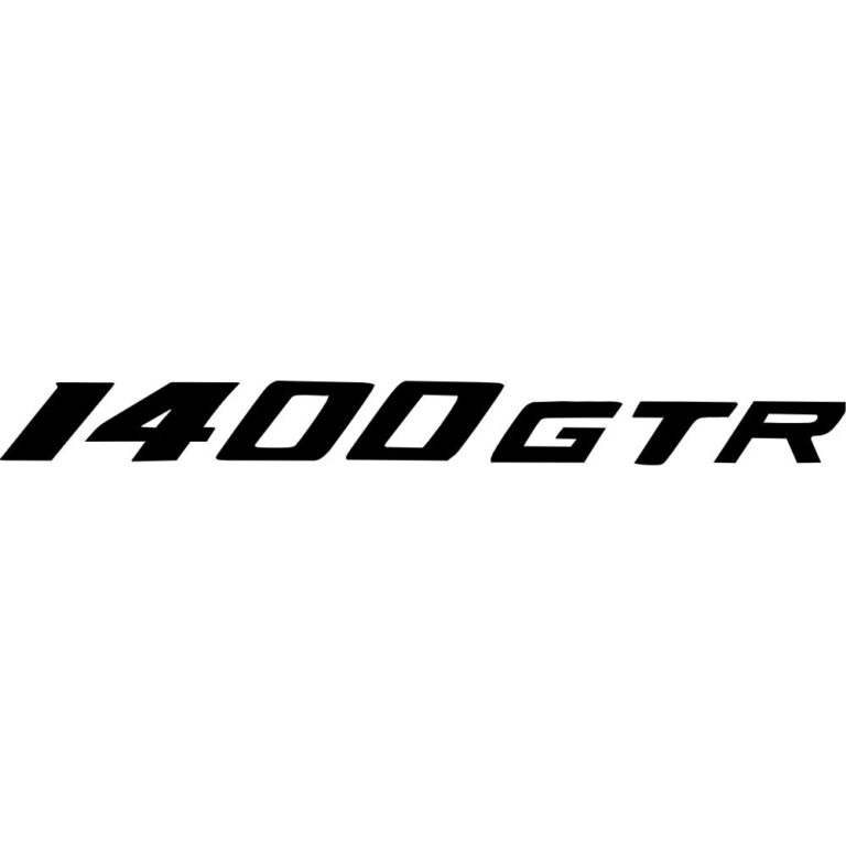 Kawasaki 1400 GTR Decal