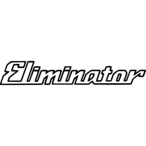 Kawasaki Eliminator Outline Decal
