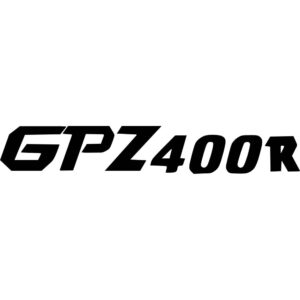 Kawasaki GPZ 400R Decal
