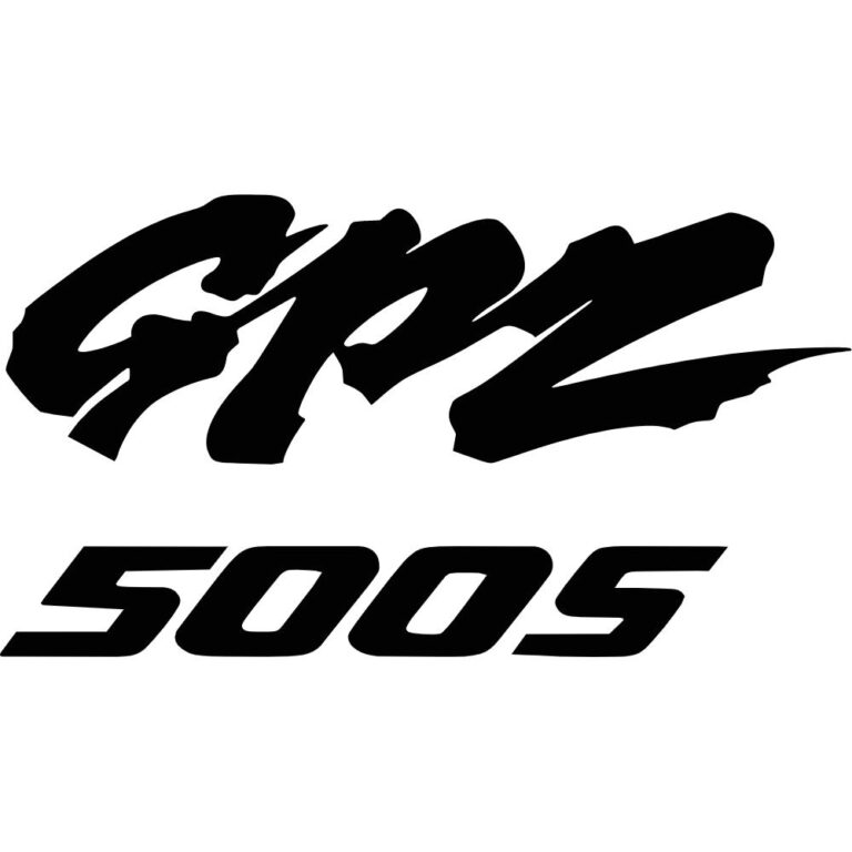 Kawasaki GPZ 500s Decal