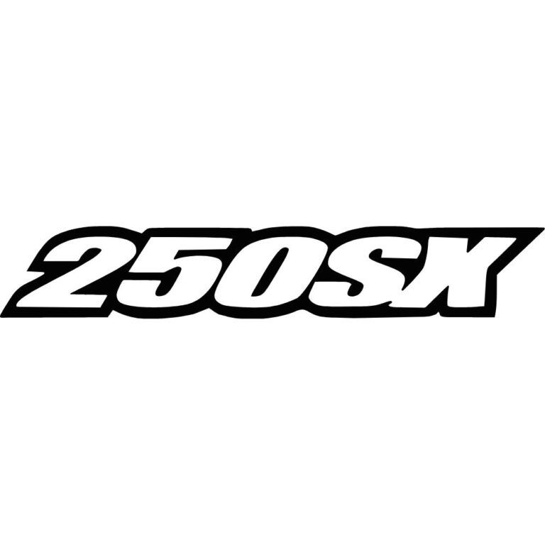 KTM 250SX Decal