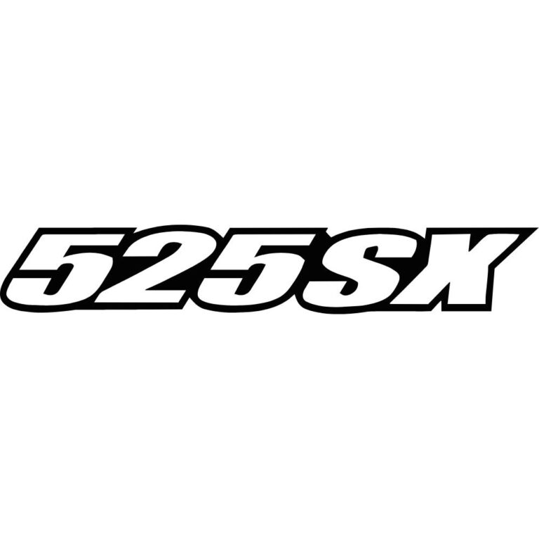 KTM 525SX Decal