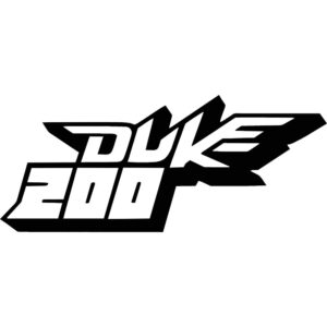 KTM Duke 200 Decal