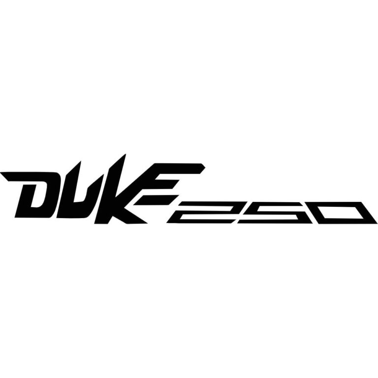 KTM Duke 250 Decal