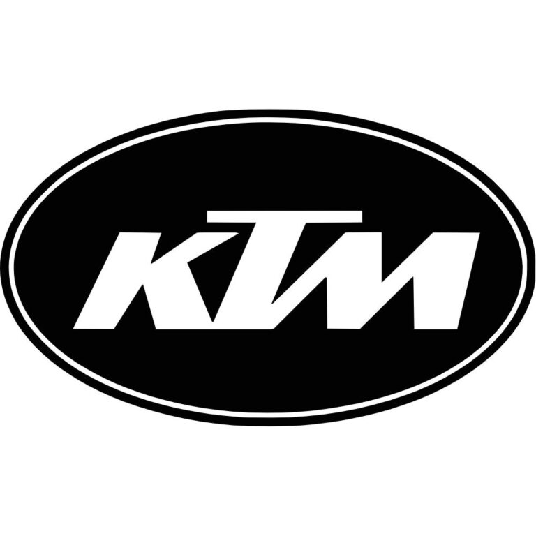 KTM Oval Decal