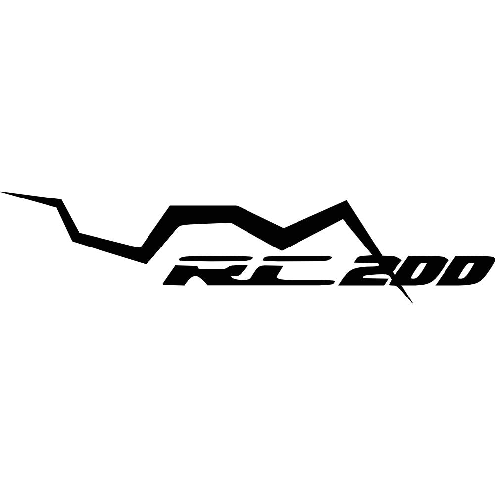 KTM RC200 Decal Style 2