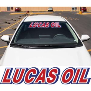 Lucas Oil Windshield Banner