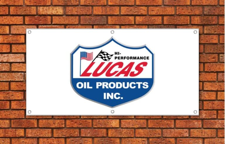 Lucas Oil Garage Banner