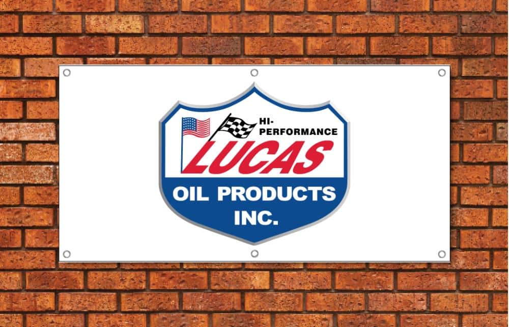 Lucas Oil Garage Banner