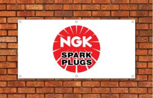 NGK Spark Plugs Garage Banner
