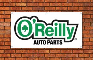 O'Reilly Auto Parts Garage Banner