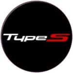 Acura Type S Circle Domed Badges