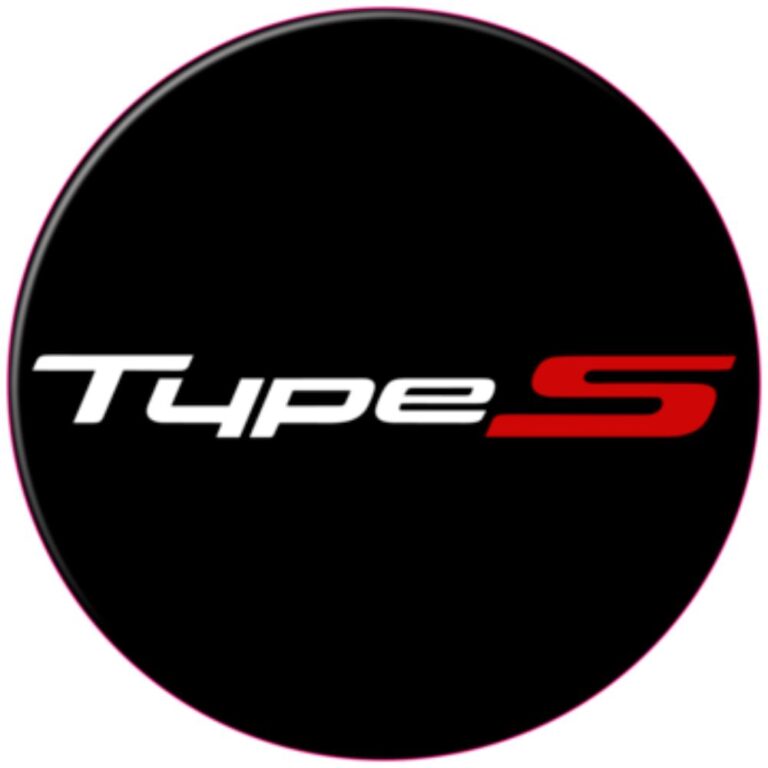 Acura Type S Circle Domed Badges