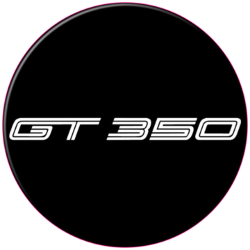 Mustang GT350 Circle Domed Badges