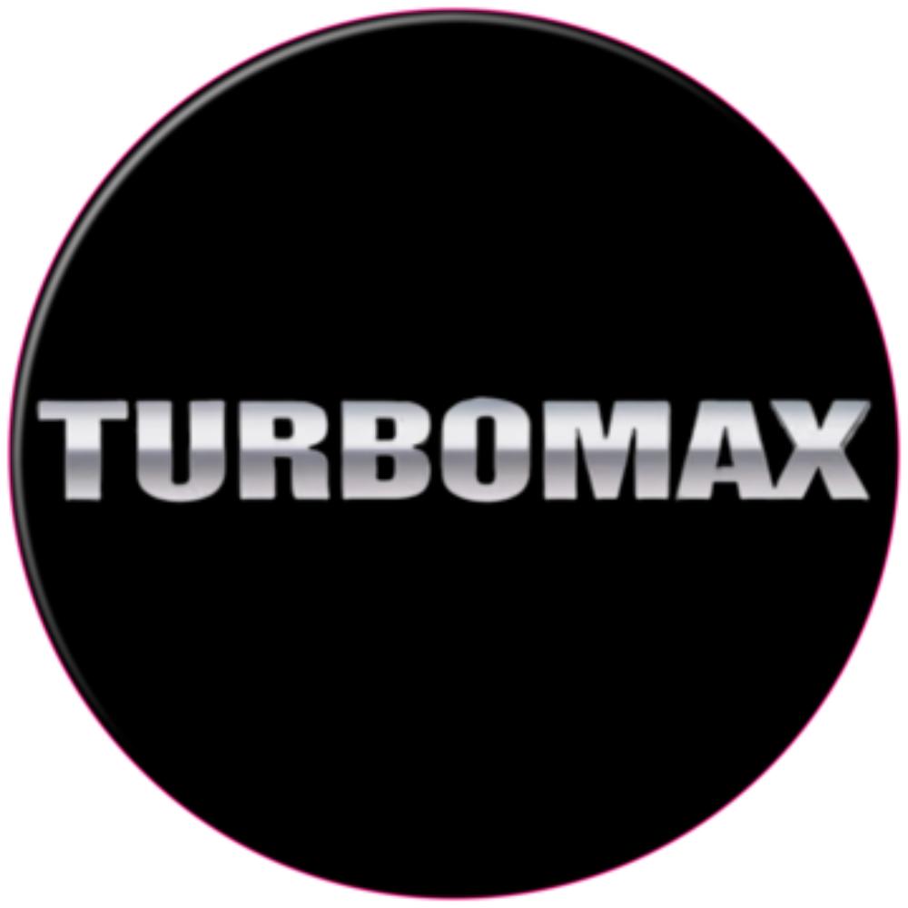 Chevy Turbomax Circle Domed Badges