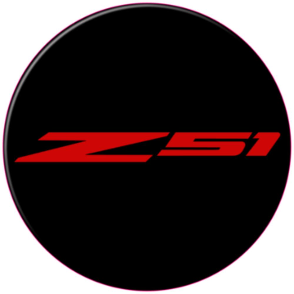Corvette Z51 Circle Domed Badges