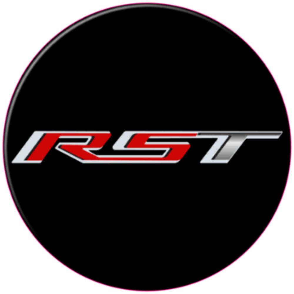 Chevy RST Circle Domed Badges
