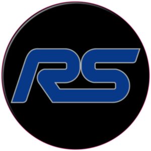 Ford RS Circle Domed Badges