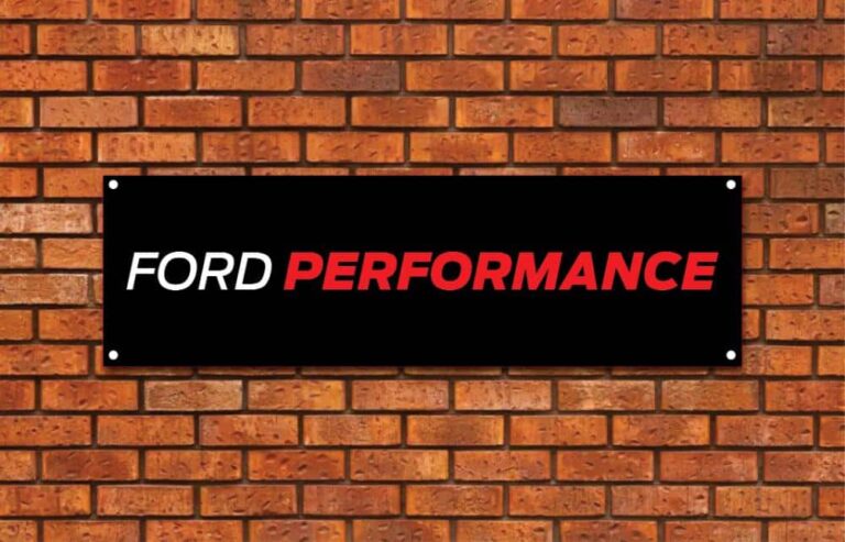 Ford Performance Garage Banner