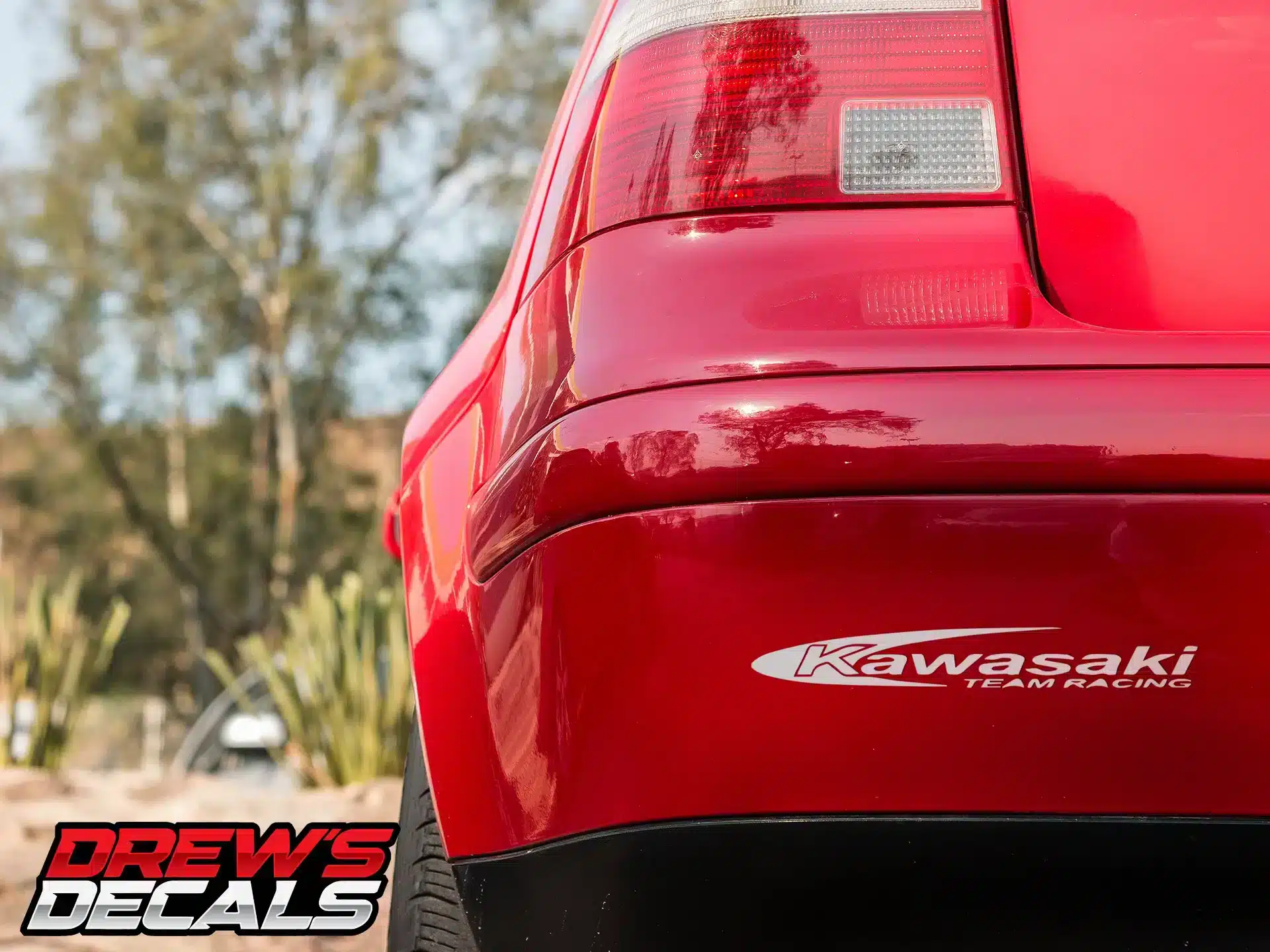 Kawasaki Team Racing Decal