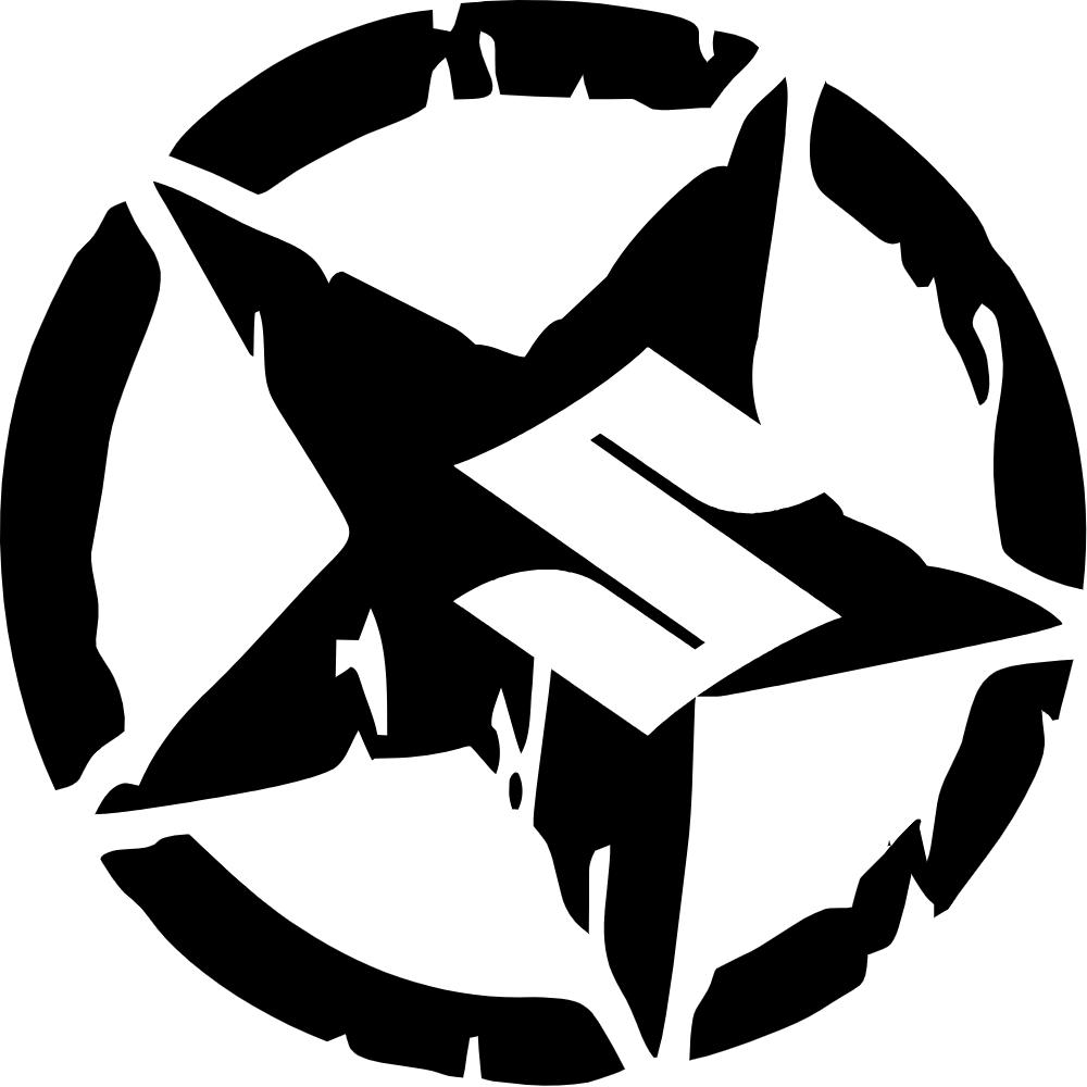 Suzuki Punisher Star Decal