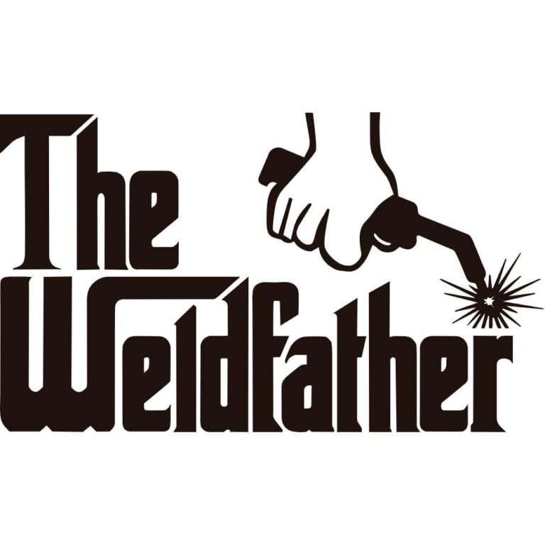 The Weld Father Decal
