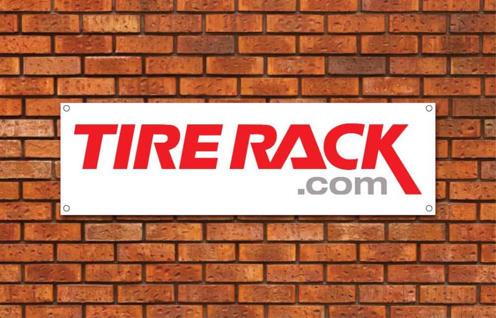 Tire Rack Garage Banner