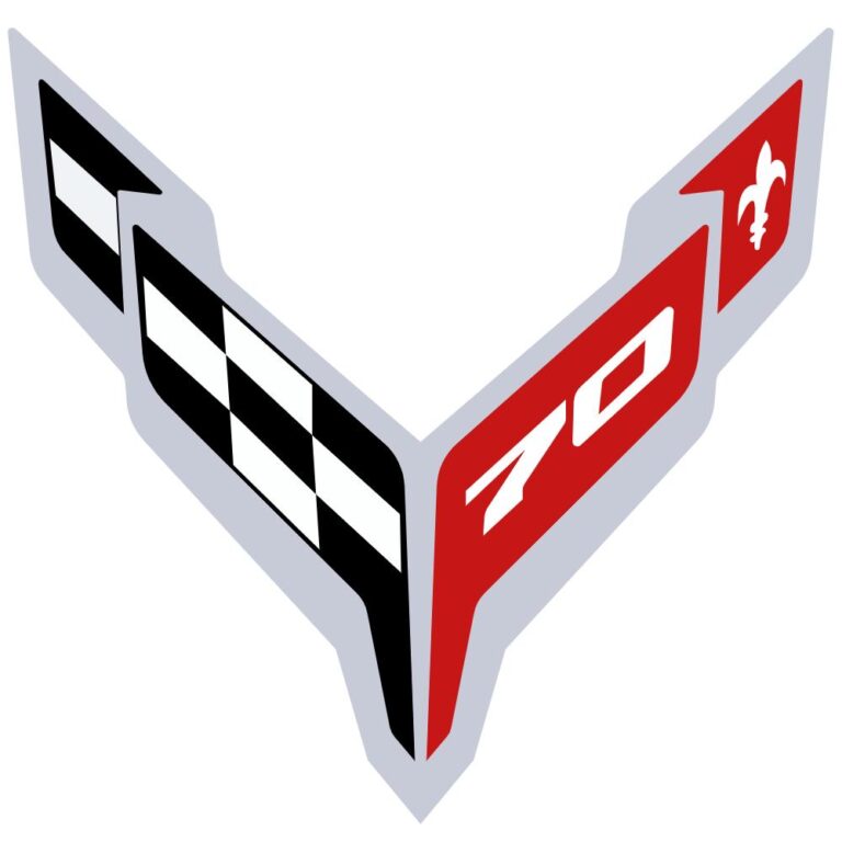 Corvette C7 70th Anniversary Decal