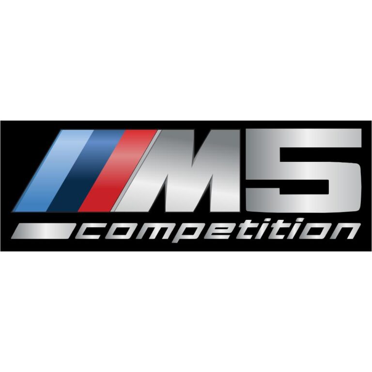 BMW M M5 Competition Decal