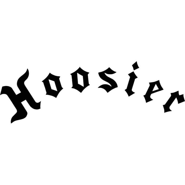 Hoosier Racing Tire Arched Decal