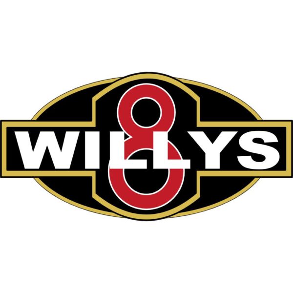 Jeep Willys 8 Decal
