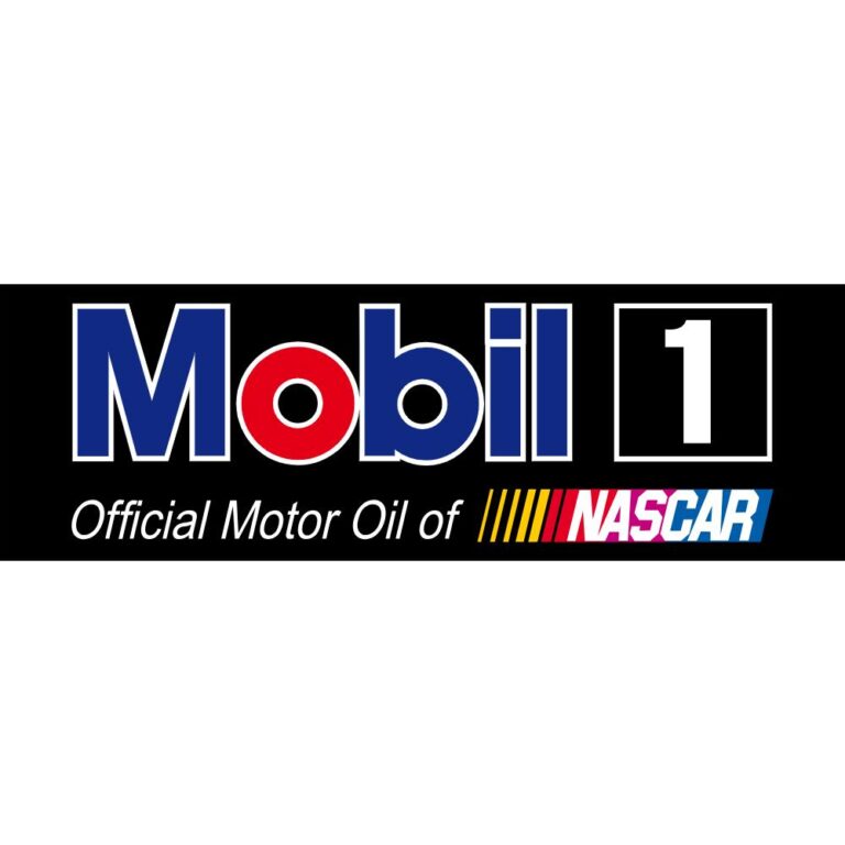 Mobil 1 Nascar Decal