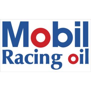 Mobil Racing Oil Decal
