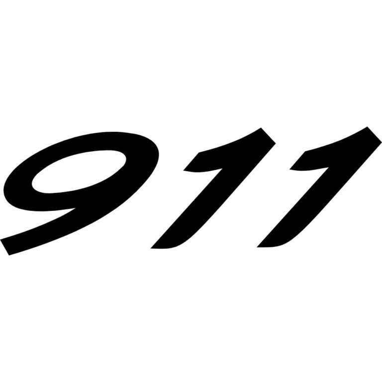 Porsche 911 Decal