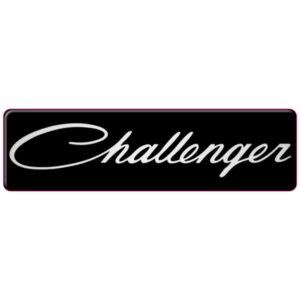 Dodge Challenger WeatherTech Floor Mat Badge
