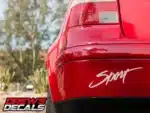 Chevy Sport Decal