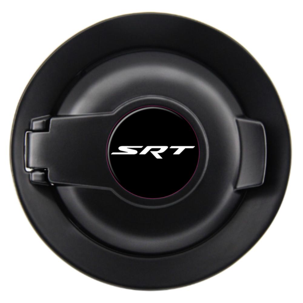 Challenger SRT White Fuel Door Badge