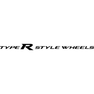 Type R Style Wheels Decal
