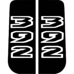 Wrangler 392 Side Window Decal