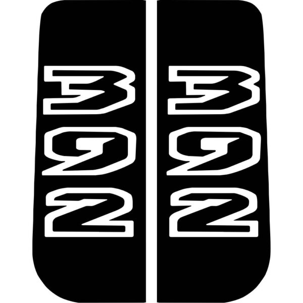 Wrangler 392 Side Window Decal