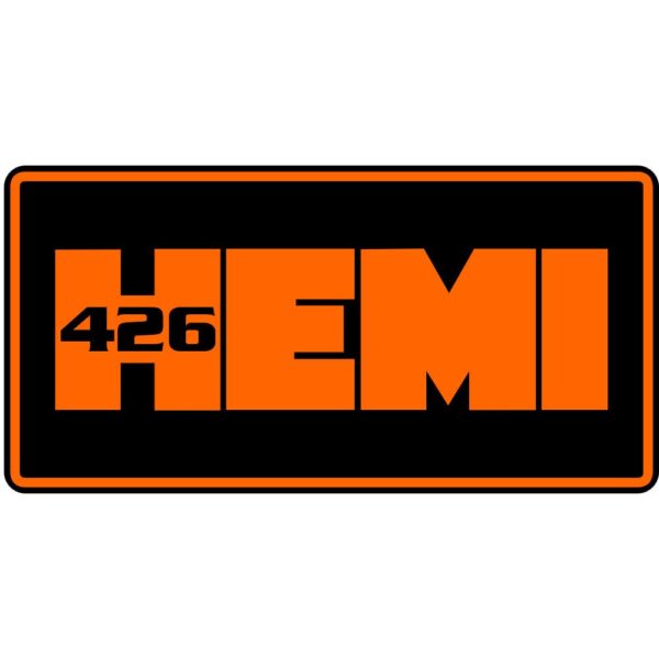 426 Hemi Decal