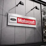 Ford Motorcraft Garage Banner