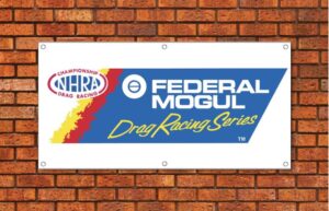 NHRA Federal Mogul Drag Racing Series Garage Banner
