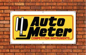Auto Meter Competition Instruments Garage Banner