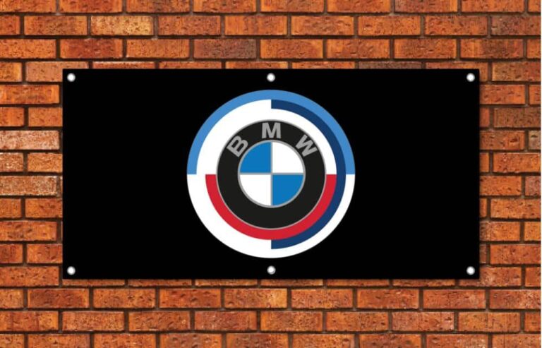 BMW M Circle Garage Banner