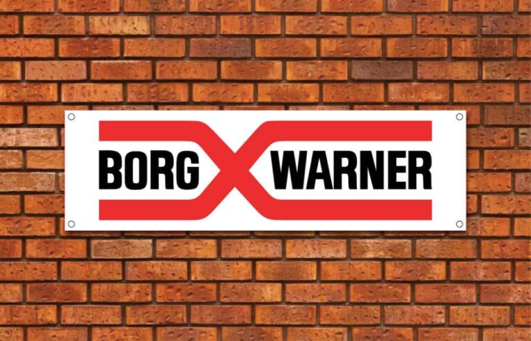 BorgWarner Garage Banner