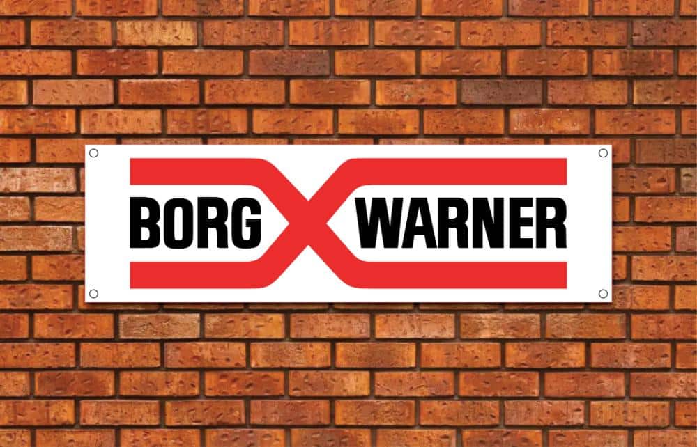 BorgWarner Garage Banner