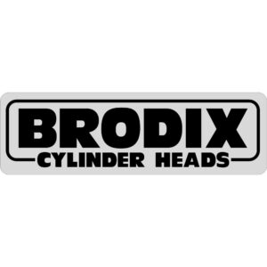 Brodix Cylinder Heads Decal