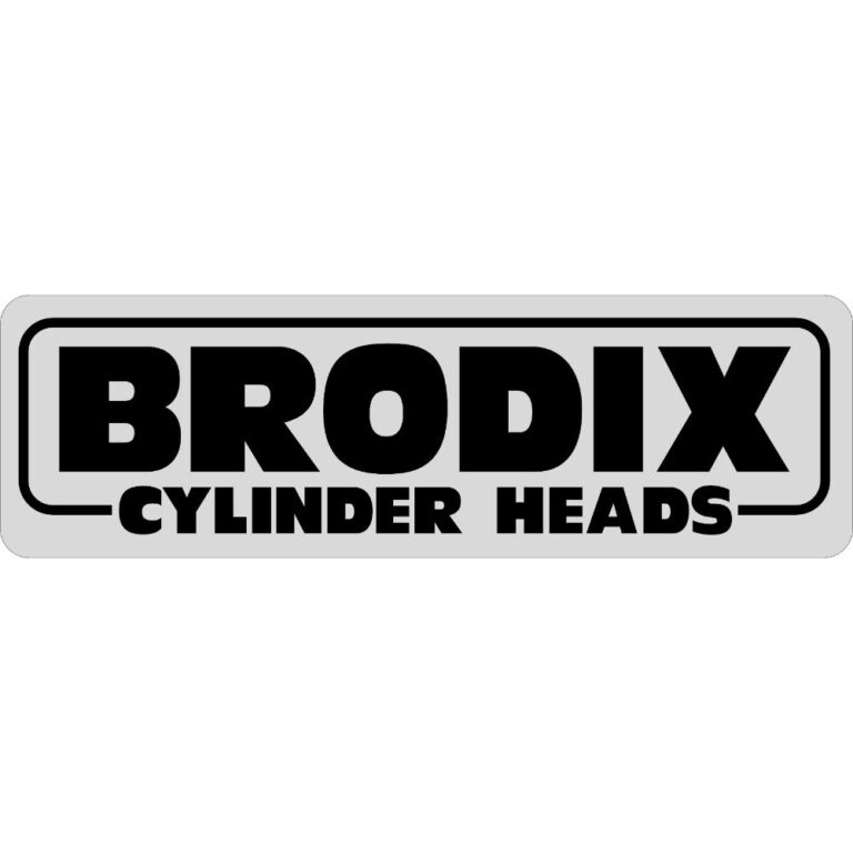 Brodix Cylinder Heads Decal